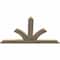 Ekena Millwork Richland Rough Sawn Timber Gable Bracket, Douglas Fir, 72"W x 42"H x 2"D x 6"F, 14/12 Pitch GBW072X42X0206RIC00RDF - alternate 4